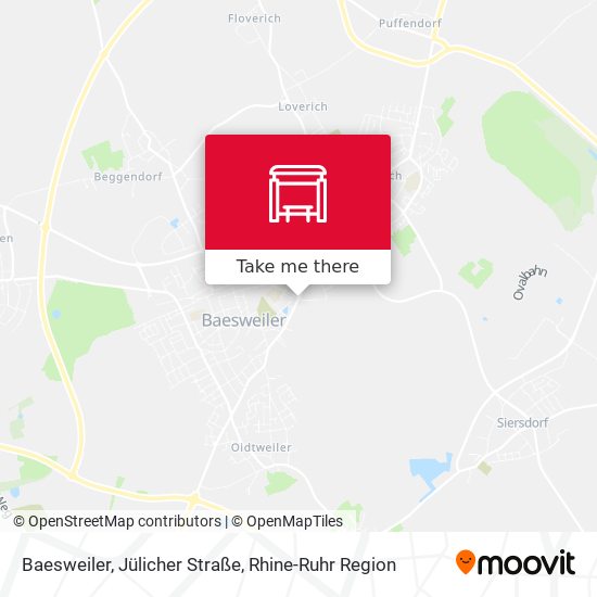 Baesweiler, Jülicher Straße map