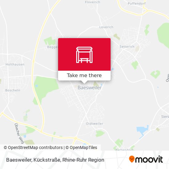 Baesweiler, Kückstraße map