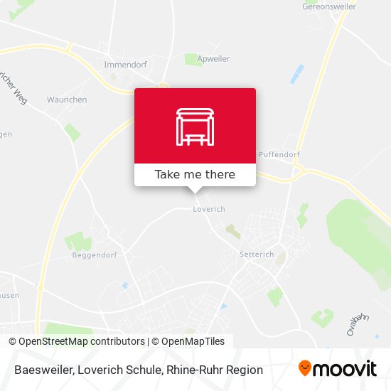 Baesweiler, Loverich Schule map