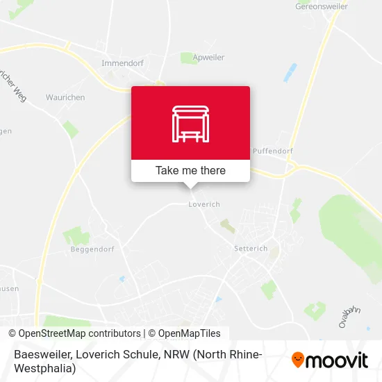 Baesweiler, Loverich Schule map
