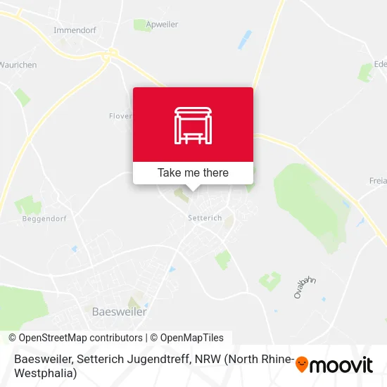 Карта Baesweiler, Setterich Jugendtreff