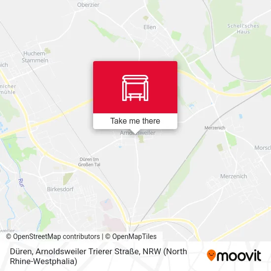 Карта Düren, Arnoldsweiler Trierer Straße