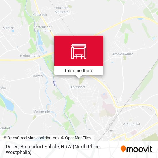 Düren, Birkesdorf Schule map