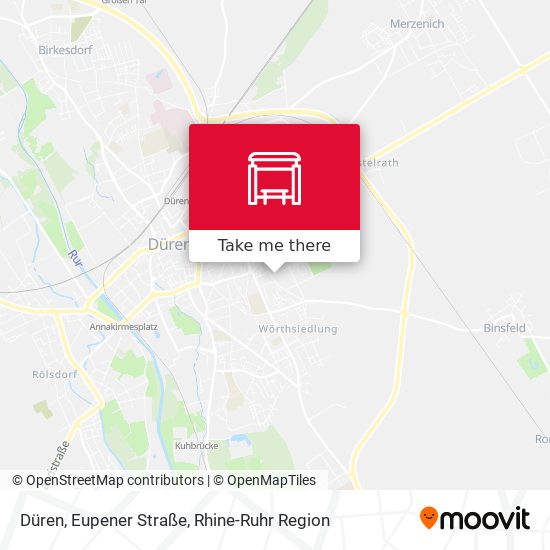 Düren, Eupener Straße map