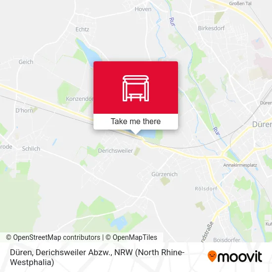 Карта Düren, Derichsweiler Abzw.