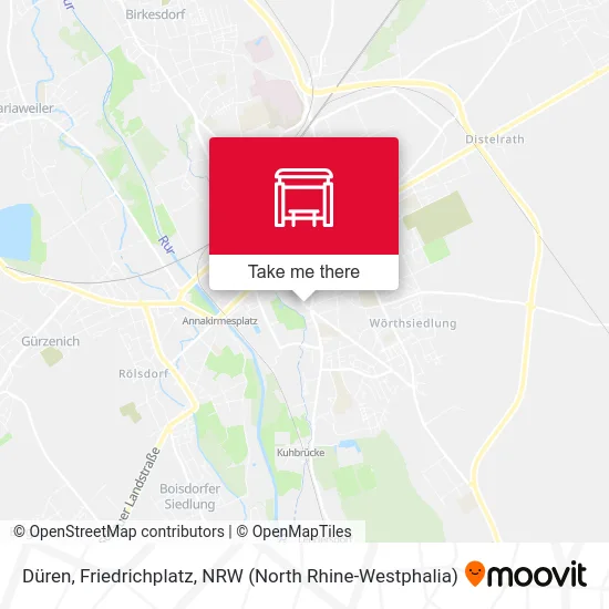 Düren, Friedrichplatz map