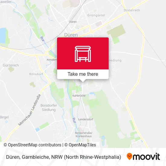 Düren, Garnbleiche map