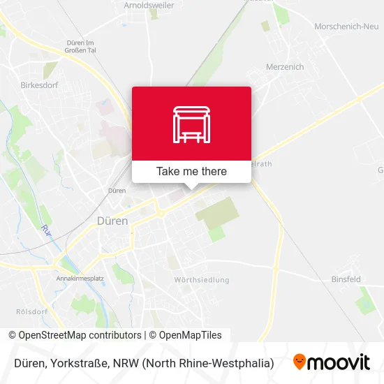 Düren, Yorkstraße map