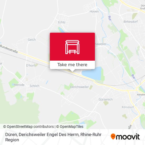 Düren, Derichsweiler Engel Des Herrn map