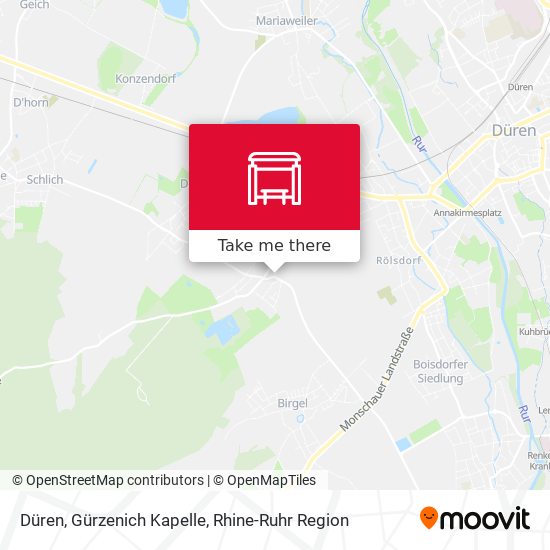 Düren, Gürzenich Kapelle map