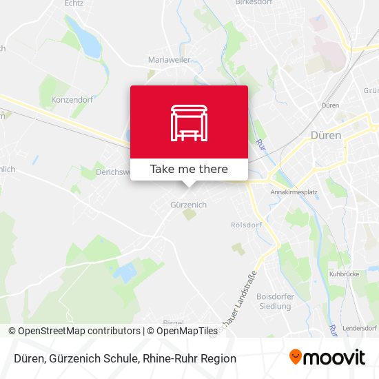 Düren, Gürzenich Schule map
