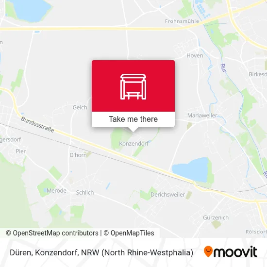 Düren, Konzendorf map