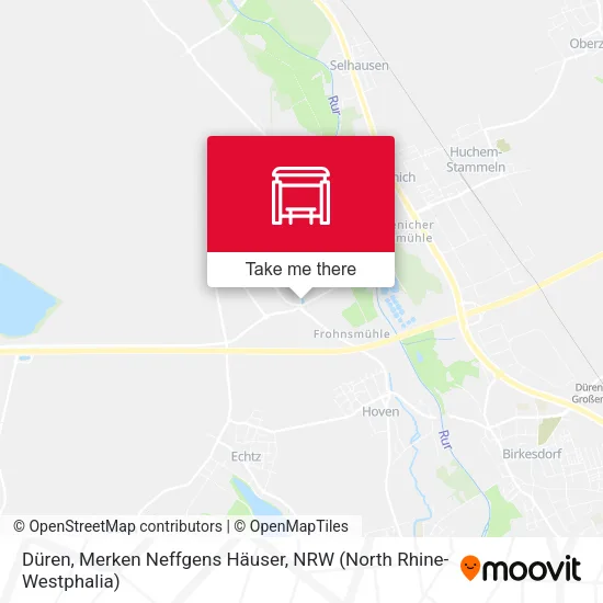 Карта Düren, Merken Neffgens Häuser