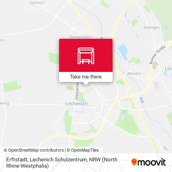 Карта Erftstadt, Lechenich Schulzentrum