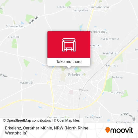 Карта Erkelenz, Oerather Mühle