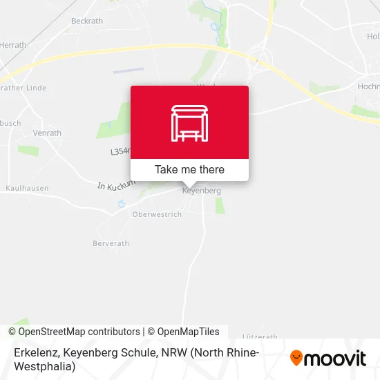 Карта Erkelenz, Keyenberg Schule
