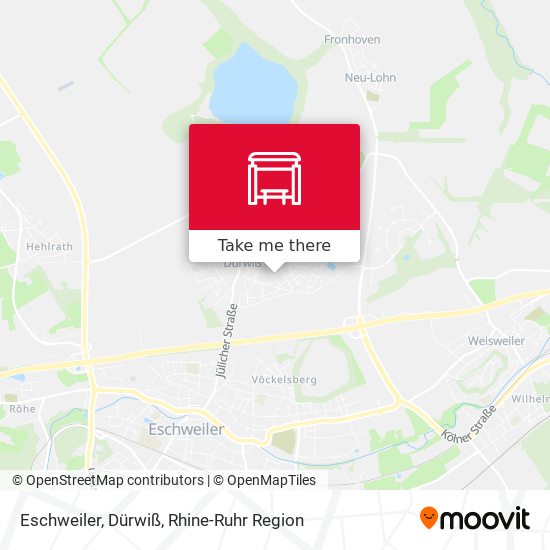 Eschweiler, Dürwiß map