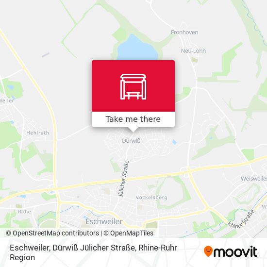 Eschweiler, Dürwiß Jülicher Straße map