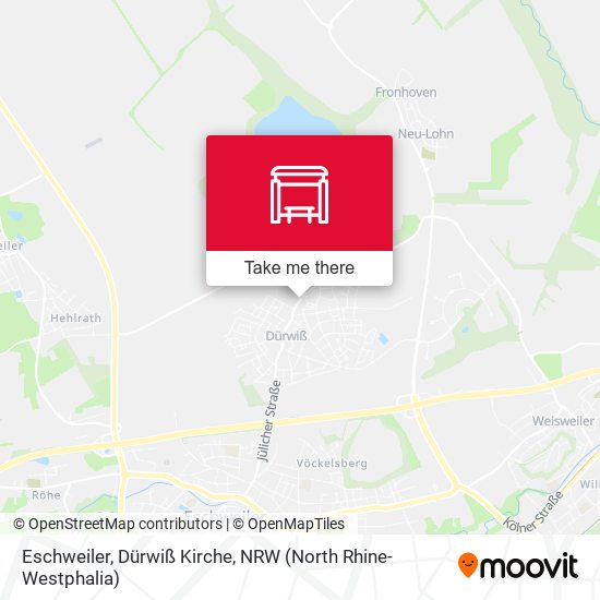 Eschweiler, Dürwiß Kirche map