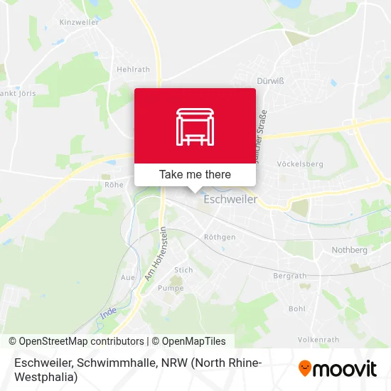 Eschweiler, Schwimmhalle map