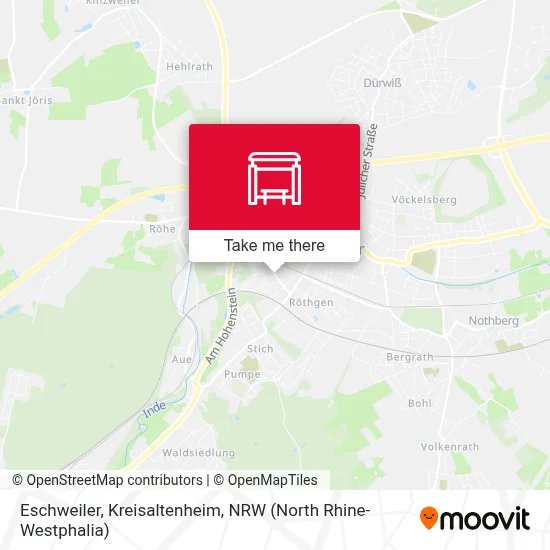 Eschweiler, Kreisaltenheim map