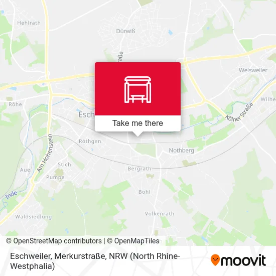 Eschweiler, Merkurstraße map