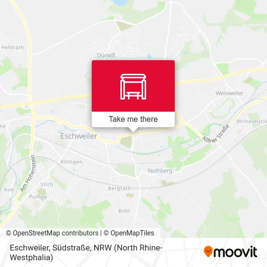 Eschweiler, Südstraße map