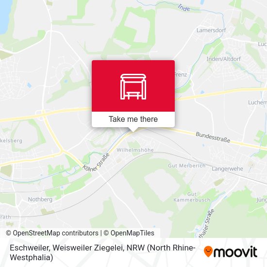 Карта Eschweiler, Weisweiler Ziegelei