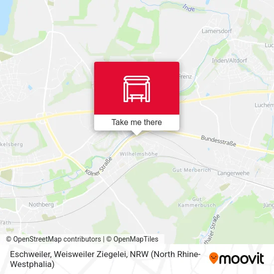Карта Eschweiler, Weisweiler Ziegelei
