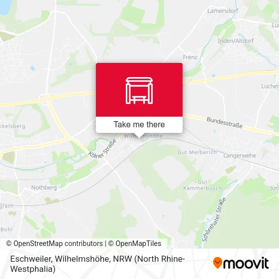 Карта Eschweiler, Wilhelmshöhe