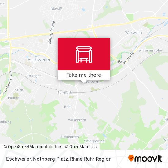 Eschweiler, Nothberg Platz map
