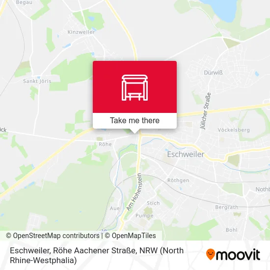 Карта Eschweiler, Röhe Aachener Straße