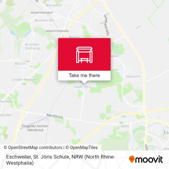 Eschweiler, St. Jöris Schule map