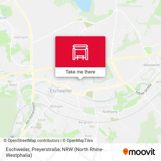 Карта Eschweiler, Preyerstraße