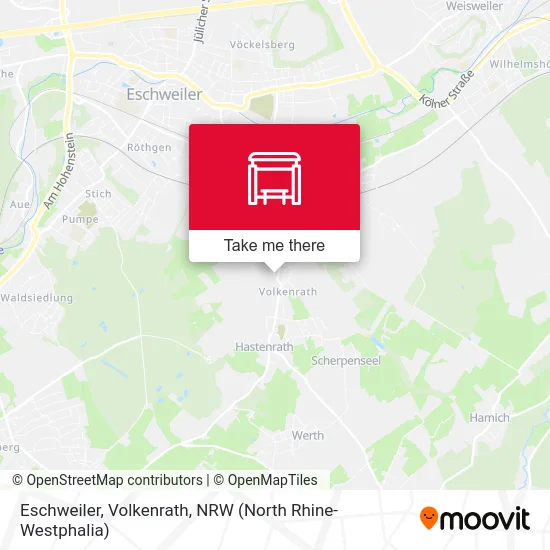 Карта Eschweiler, Volkenrath