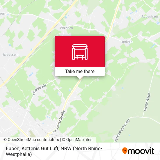 Eupen, Kettenis Gut Luft map