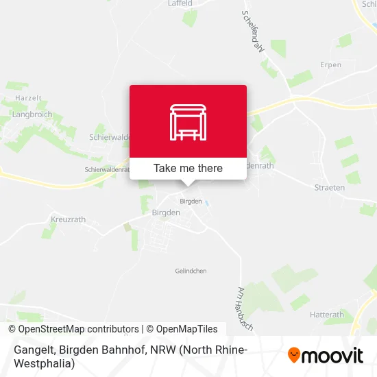Gangelt, Birgden Bahnhof map