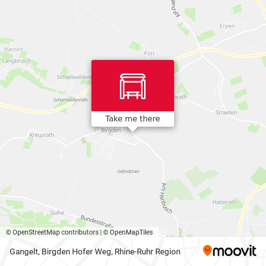 Gangelt, Birgden Hofer Weg map