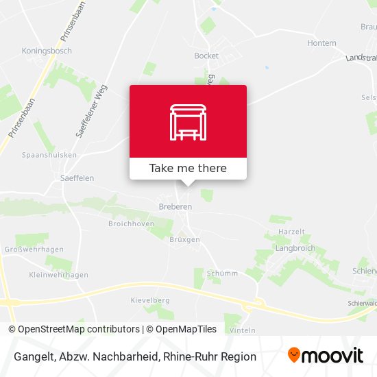 Gangelt, Abzw. Nachbarheid map