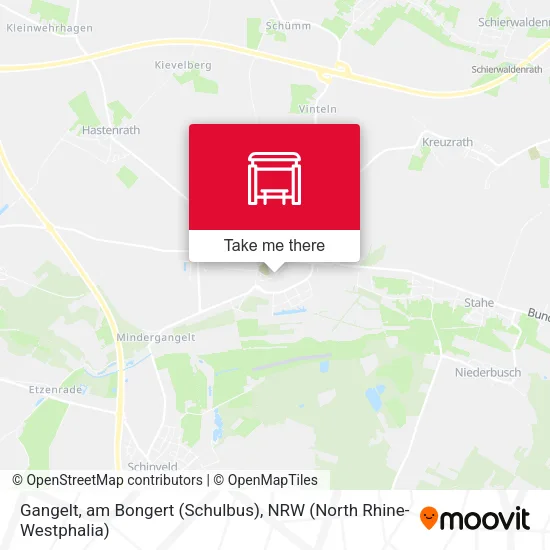 Карта Gangelt, am Bongert (Schulbus)