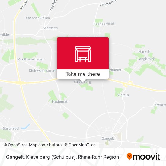 Gangelt, Kievelberg (Schulbus) map