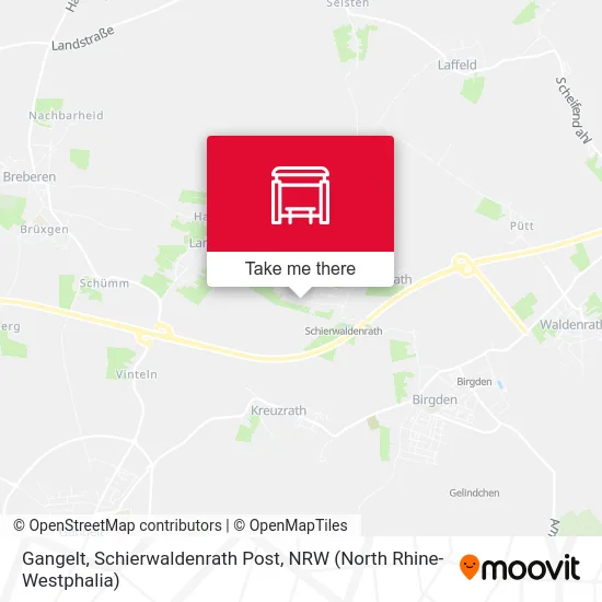 Карта Gangelt, Schierwaldenrath Post