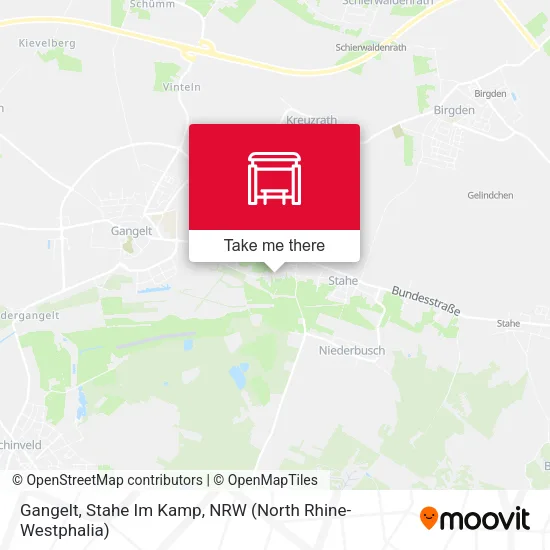 Карта Gangelt, Stahe Im Kamp