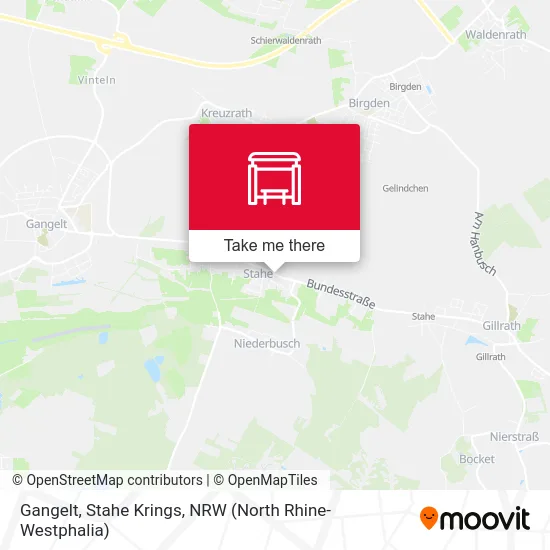 Gangelt, Stahe Krings map