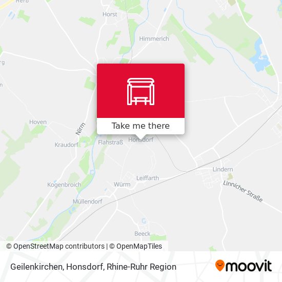 Geilenkirchen, Honsdorf map