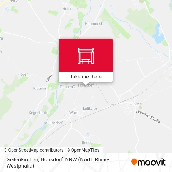 Geilenkirchen, Honsdorf map