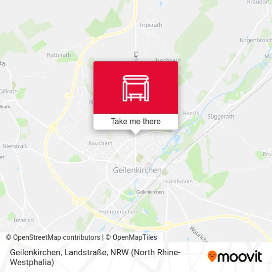 Карта Geilenkirchen, Landstraße