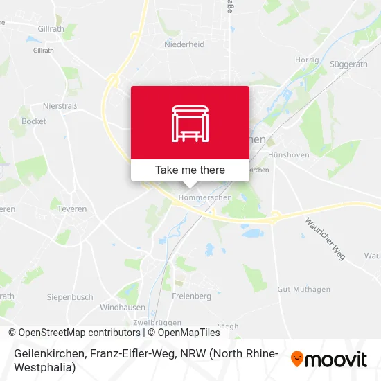 Geilenkirchen, Franz-Eifler-Weg map