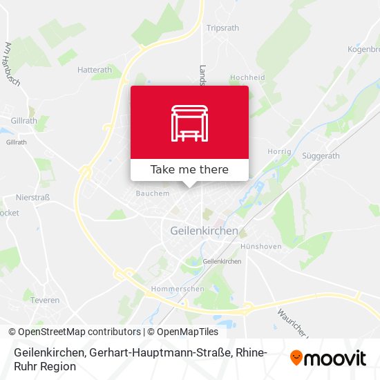 Geilenkirchen, Gerhart-Hauptmann-Straße map