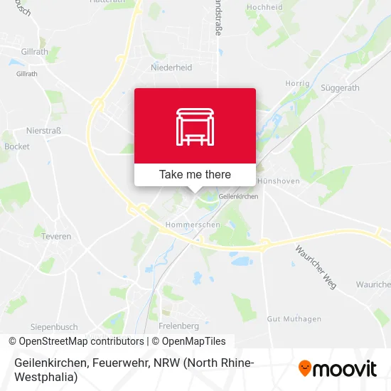 Geilenkirchen, Feuerwehr map